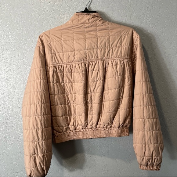 Sam Edelman Pink Puffer Jacket Lightweight Quilted - Picture 5 of 8